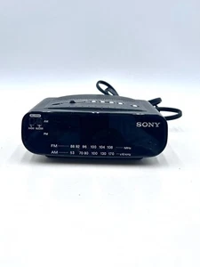 Sony ICF-C212 Dream Machine Alarm Clock Black FM/AM Model Tested and Working - Picture 1 of 7