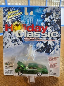 Dodge Hemi Charger 2003 Johnny Lightning Holiday Classic Ornaments '67 ¡en verde! - Imagen 1 de 3
