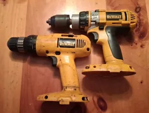 Dewalt 18V DW988 3 Speed Hammer Drill DW958 3/8" VSR lot PARTS OR REPAIR - Picture 1 of 12