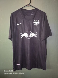Red Bull Bragantino Brazil Nike 2021/22 Black Jersey Football Shirt Rare! GG/XL - Picture 1 of 8