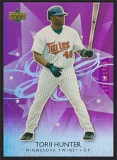 2006 Upper Deck Future Stars Purple #40 Torii Hunter /1799 Minnesota Twins