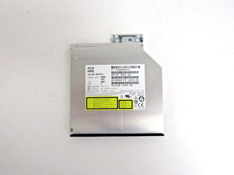 HPE 652297-001 8x DVD±RW SATA Optical Drive     73-4 - Image 1 of 4
