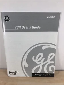 GE VG4065 VCR Users Guide & Paperwork. VHS Player VCR Plus 1999 - Picture 1 of 6