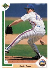 1991 Upper Deck Baseball David Cone New York Mets #366