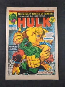 Mighty World of Marvel Issue No 56 October 1973 Vintage Marvel UK Comic - Picture 1 of 8