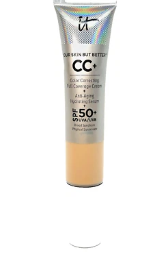 it Cosmetics CC+ farbkorrigierende vollflächige Creme LSF LIGHT 1,08 oz/32 ml - Bild 1 von 2