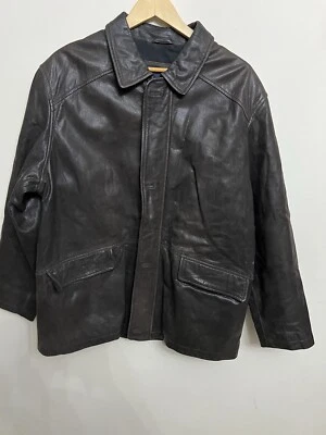 Abrigo Chaqueta Hombre Cuero Cortefiel Informal Talla 52/XL Hecho en España Foto 1 de 4