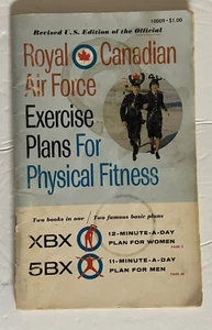 Vintage 1962 Ttg Royal Canadian Airforce Trainingsplan für körperliche Fitness Buch - Bild 1 von 15