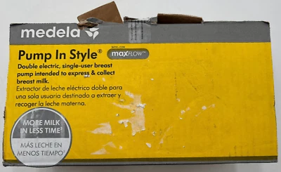 Kit de inicio de extractor de leche eléctrico doble estilo Medela CAJA ABIERTA Foto 1 de 4
