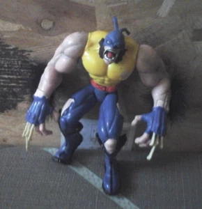1997 Toy biz Feral Wolverine figure ( X Men onslaught saga) 6" high marvel - Imagen 1 de 5