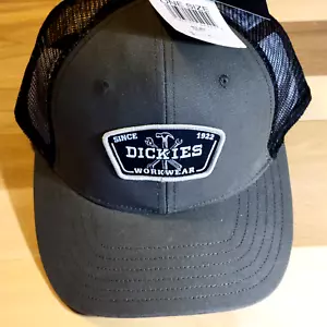 DICKIES BASEBALL HAT CAP ADULT ONE SIZE Green Work Outdoors SNAP BACK MENS NWT - Picture 1 of 11