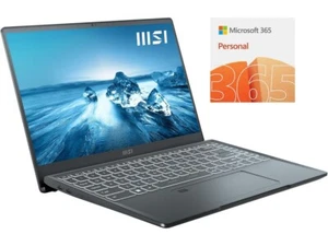 Nueva computadora portátil MSI Prestige 14EVO A12M-231 14"" FHD i7-1280P 1,8 GHz 16 GB 1 TB Iris Xe - Imagen 1 de 9