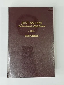 JUST AS I AM BY BILLY GRAHAM, SIGNATURE, FIRST EDITION NEW & SEALED RARE HTF - Bild 1 von 5