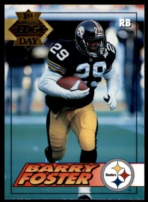 Barry Foster 1994 Collector's Edge 1st Day GOLD Card# 168 SN: 14748 - Image 1 of 2