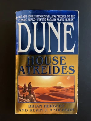 Dune: House Atreides by Brian Herbert & Kevin Anderson (1999 PB, 1st Print, VG) - Image 1 of 4