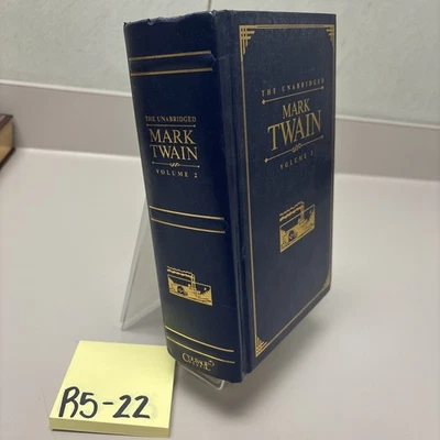 The Unabridged Mark Twain Volume 2 Hardcover By Kurt Vonnegut Jr. Foto 1 de 3
