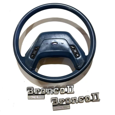 1983-1988 Ford Ranger (Bronco II) steering wheel w/cruise control (OEM) - Image 1 of 4