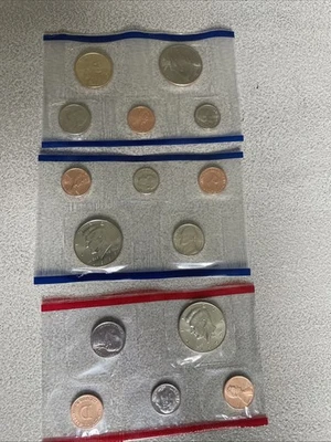 1999 P & D Mint Set ; 2002 P Mint set (3 Sets Total) - Image 1 of 4