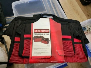 Craftsman Tool Bag Value Pack of 2 Bags Set NEW - Picture 1 of 3