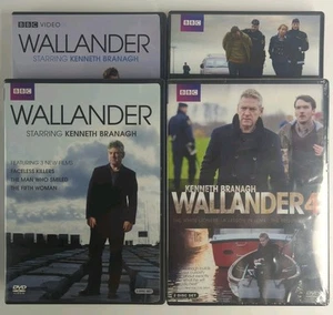 Wallander: Seasons 1-4 (BBC DVD Lot) Kenneth Branagh Season 4 Sealed - Imagen 1 de 12
