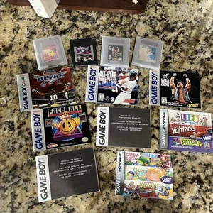 Vintage Lot of 4 Original Nintendo Game Boy Games Authentic Tested - Picture 1 of 18