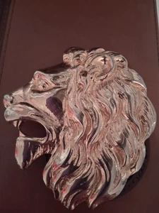 Fibbia per cintura placcata oro leone - Foto 1 di 3