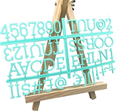 Changeable Letters for Felt Message Board - 190 Letters, 1" Size, Green - Image 1 of 4