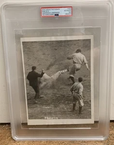 1922 BABE RUTH SERIE MUNDIAL TIPO III SERVICIO DE NOTICIAS FOTO PSA losa Underwood - Imagen 1 de 14