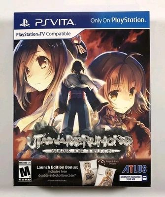 Utawarerumono Mask of Truth (PlayStation / PS Vita 2017)w/PILLOW CASE -FAST SHIP - Image 1 of 4