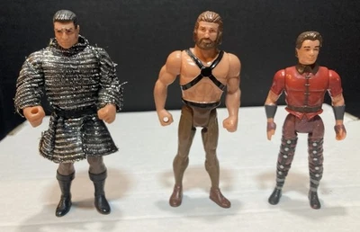 Lote de (3) Figuras De Colección 1991 Robin Hood Príncipe de los Ladrones Little John Scarlett Foto 1 de 4