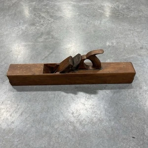 Antique Wooden Jointer Plane 23" Long James C. Warranted Pre-Owned - Picture 1 of 13