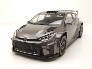 Toyota GR Yaris Rallye2 2024 gris mate coche modelo 1:18 ixo models - Imagen 1 de 9