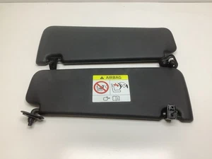 BMW X1 Series E84 Sun Visors Sunvisor With Mirror Left Right N/S Black - Picture 1 of 6