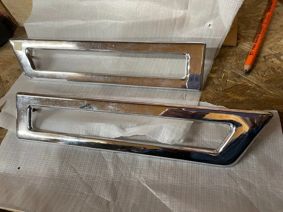 Chevrolet Chevy Impala Bel Air Biscayne 1971 1972 1973 par de bisel marcador trasero Foto 1 de 2