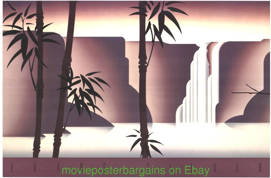 PÓSTER ARTE IMPRESIÓN GALERÍA EVANS PLATA 24x36 pulgadas por Jim Evans ediciones Mirage Foto 1 de 1