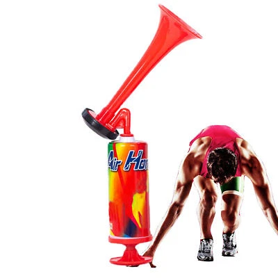 Air Horn Pump Action Fog Hand Held Football Festival Loud Events Never Runs Out - image 1 of 4