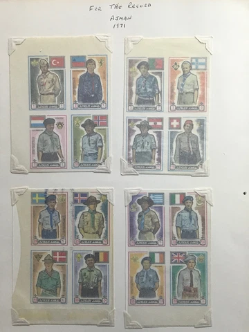 Boy/Girl Scouts Stamps on Pages Make an Offer #188 Cover