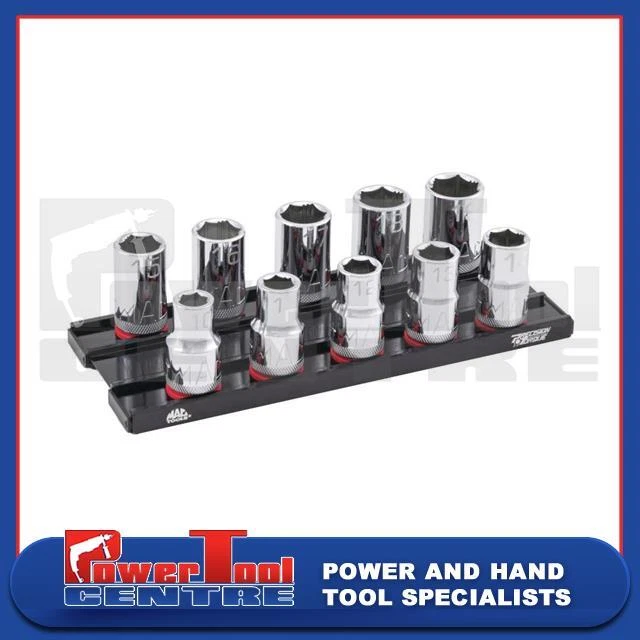 MAC Tools SVM106BRPT 10 Piece 1/2" Drive Metric Socket Set 6-PT - Image 1 of 1
