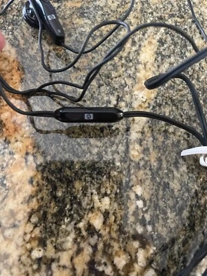 Auriculares antiguos de colección HP Hewlett Packard auriculares enchufables de 3,5 mm Foto 1 de 4