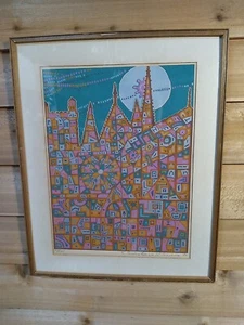 RISABURO KIMURA LIMITED EDITION 49/175 COA On Back - Picture 1 of 9