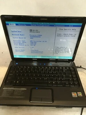 HP Presario V3019US [FOR PARTS] AMD Turion 64 X2 @1.6 GHz - JZ - Image 1 of 4