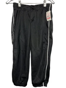 Teamwork Athletic Apparel YOUTH Baseball Pants Black/White XS 24-26 - Picture 1 of 4