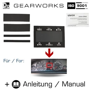 Tacho Display für AUDI 80 100 200 V8 MFA Kombiinstrument V1 - Picture 1 of 9