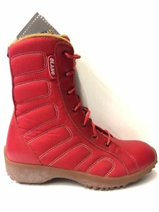 SCHUHE STIEFEL NACHSTIEFEL DAMEN OLANG EMY TEX 815 ROT LEDER AI - Bild 1 von 5