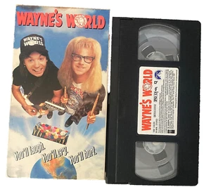 Wayne's World (1992), VHS Movie, Paramount x McDonalds Promo (1993), M. Myers  - Picture 1 of 4