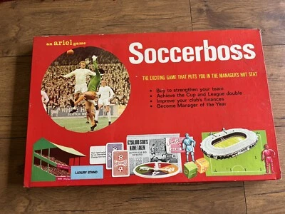Vintage Soccer Boss Football Game, An Ariel Game 1969 - Image 1 of 4