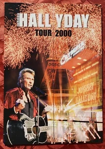 JOHNNY HALLYDAY TOUR 2000 PLAQUETTE MERCHANDISING AVEC BON DE COMMANDE 3 VOLETS - Picture 1 of 4