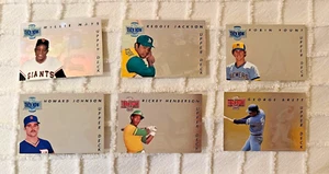 1993 Upper Deck - THEN AND NOW HOLOGRAM -  Hall of Fame (Lot of 6) NM / MT - Picture 1 of 2