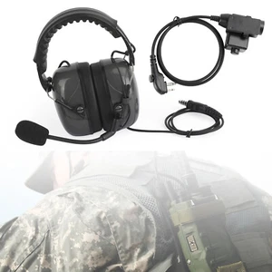 Casque antibruit réglable 7.1-C5 pour Hytera HYT TC-508 TC-510 TC-518 - Photo 1/16