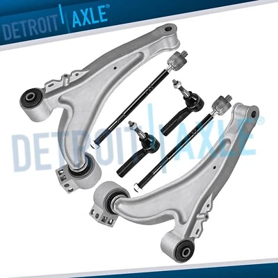 Brazos de control inferiores delanteros + kit de extremos de varilla de amarre para Buick Lacrosse Regal 2012-2016 Foto 1 de 4